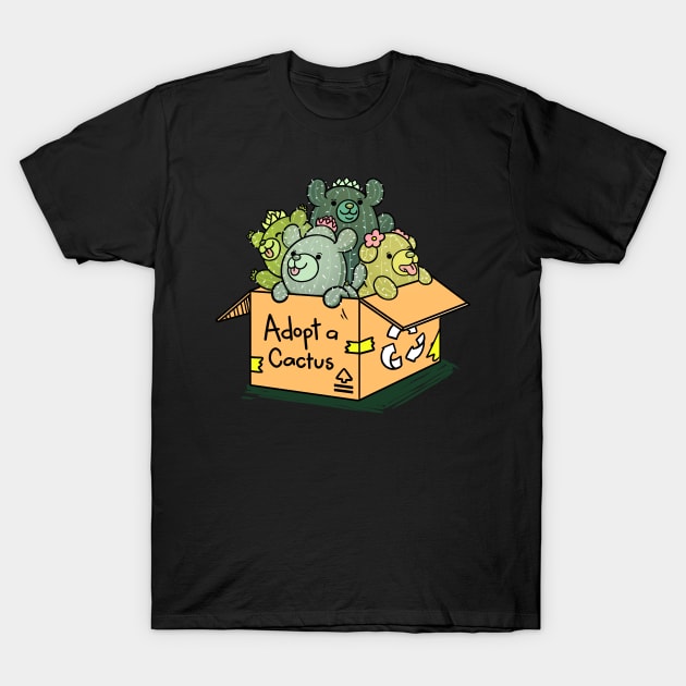 adopt a cactus T-Shirt by fridaemundae